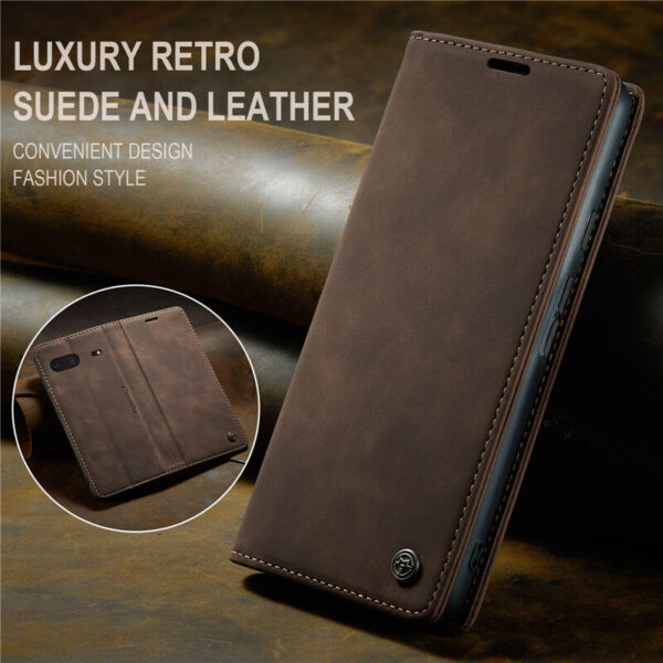 Alternative view of CaseMe Google Pixel 7 Wallet Suede Leather Case