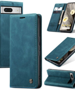 CaseMe Google Pixel 7A Wallet Suede Leather Case