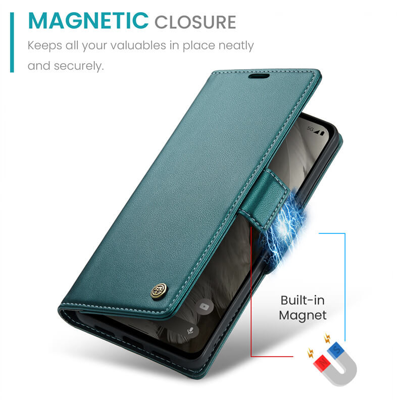CaseMe Google Pixel 9 Pro XL Wallet Magnetic Buckle Case