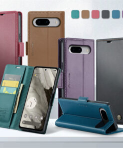 Alternative view of CaseMe Google Pixel 9 Pro XL Wallet RFID Blocking Magnetic Buckle Case