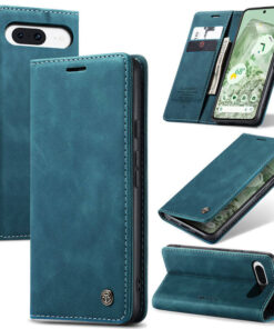 CaseMe Google Pixel 8A Wallet Suede Leather Case