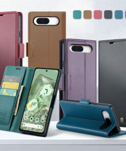 Alternative view of CaseMe Google Pixel 8A Wallet RFID Blocking Magnetic Buckle Case