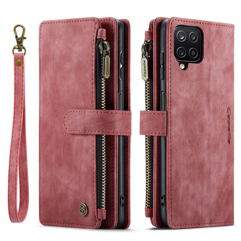 CaseMe Samsung Galaxy A12 5G Wallet kickstand Case with Wrist Strap - Image 10