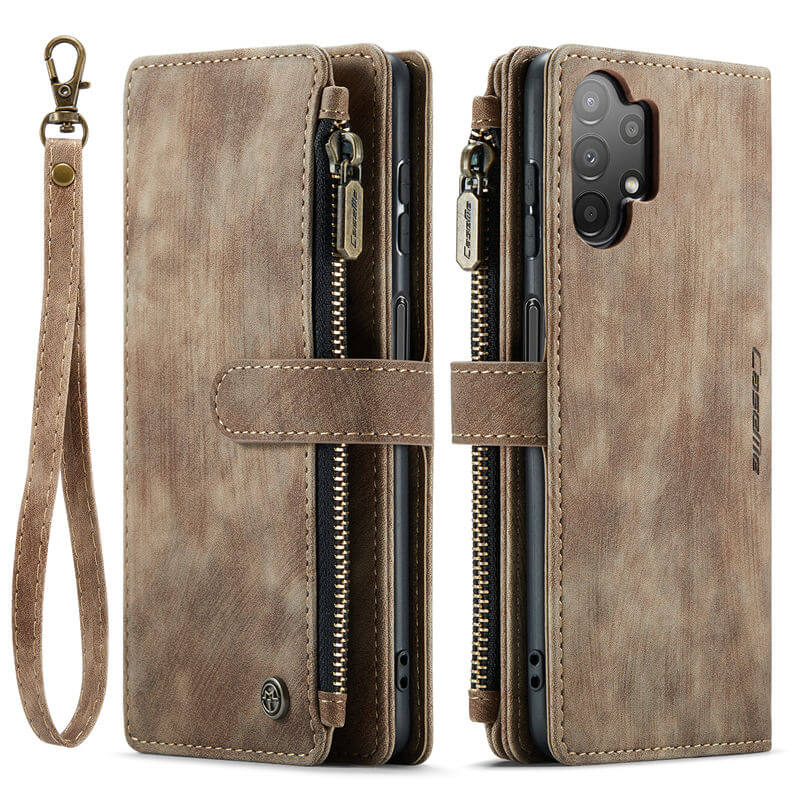 CaseMe Samsung Galaxy A13 Wallet kickstand Case with Wrist Strap - Image 10