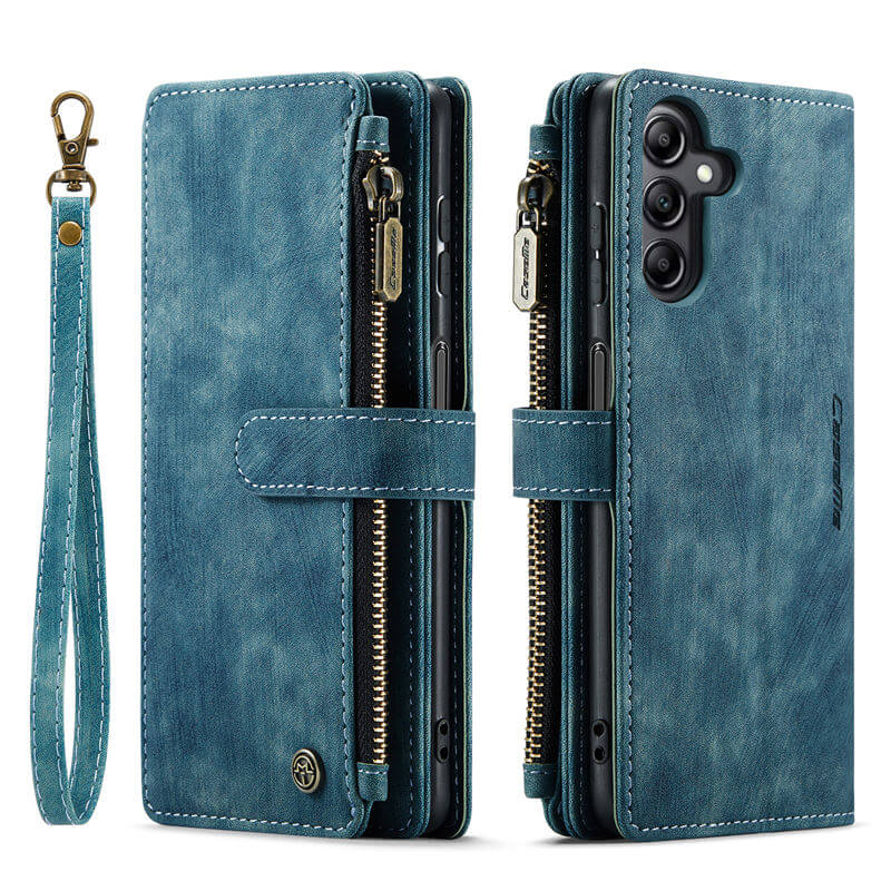 CaseMe Samsung Galaxy A14 Wallet kickstand Case with Wrist Strap - Image 10