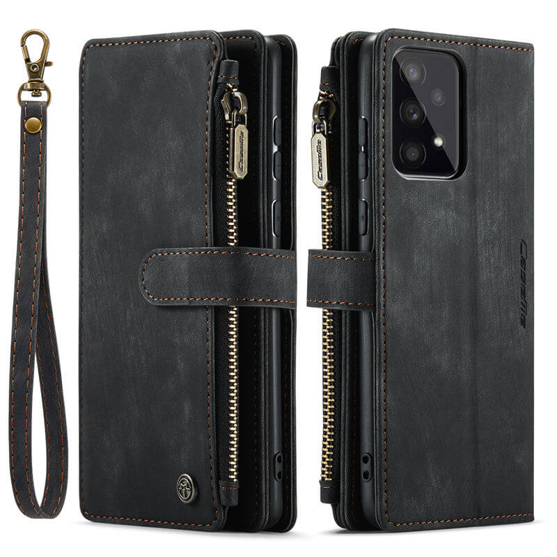 CaseMe Samsung Galaxy A33 5G Wallet kickstand Case with Wrist Strap - Image 10