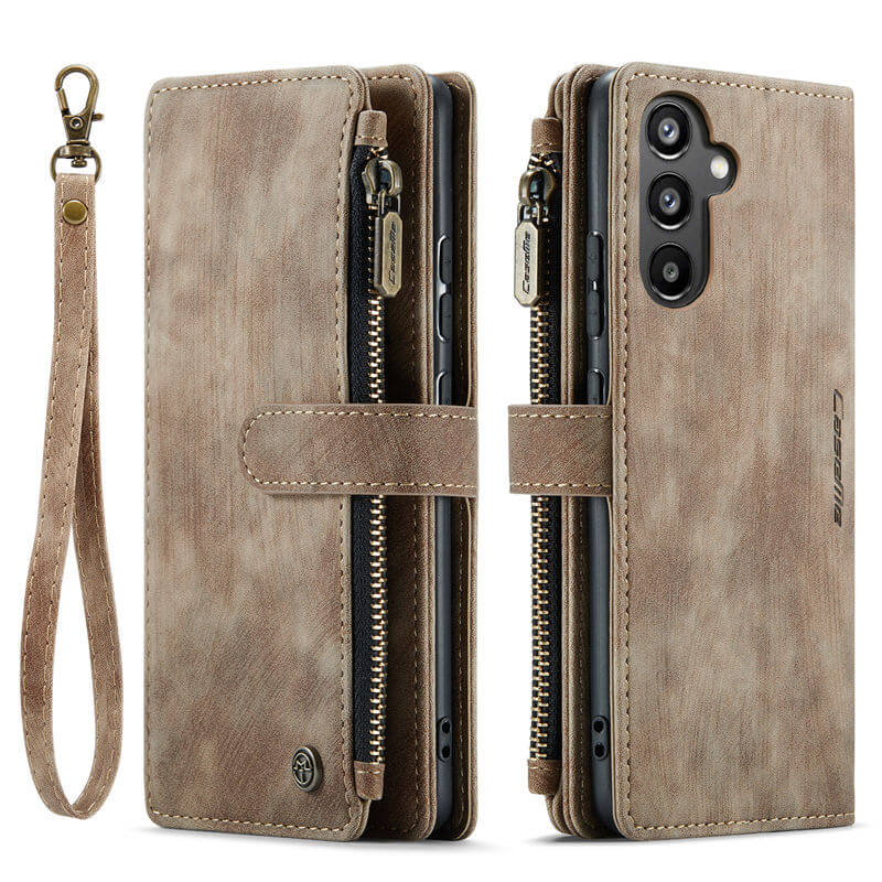 CaseMe Samsung Galaxy A34 Wallet kickstand Case with Wrist Strap - Image 10