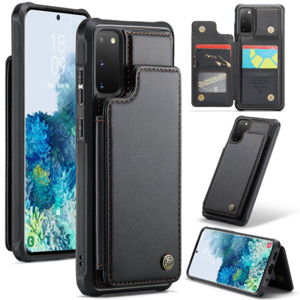 CaseMe Samsung Galaxy S20 RFID Blocking Card Holder Case