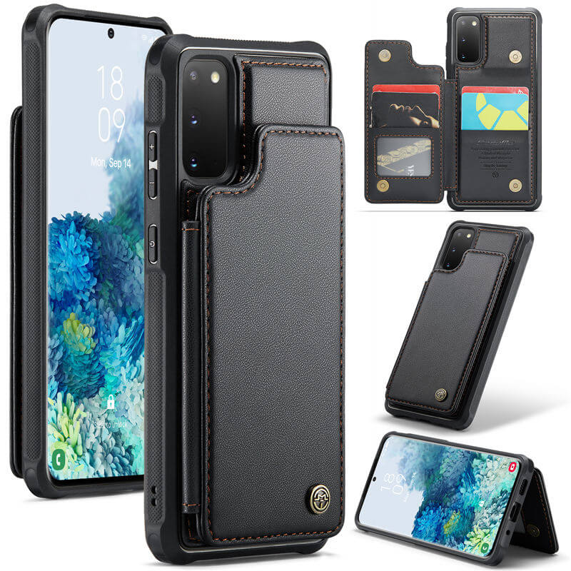 CaseMe Samsung Galaxy S20 RFID Blocking Card Holder Case