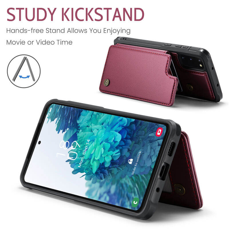 CaseMe Samsung Galaxy S20 FE RFID Blocking Card Holder Case - Image 5