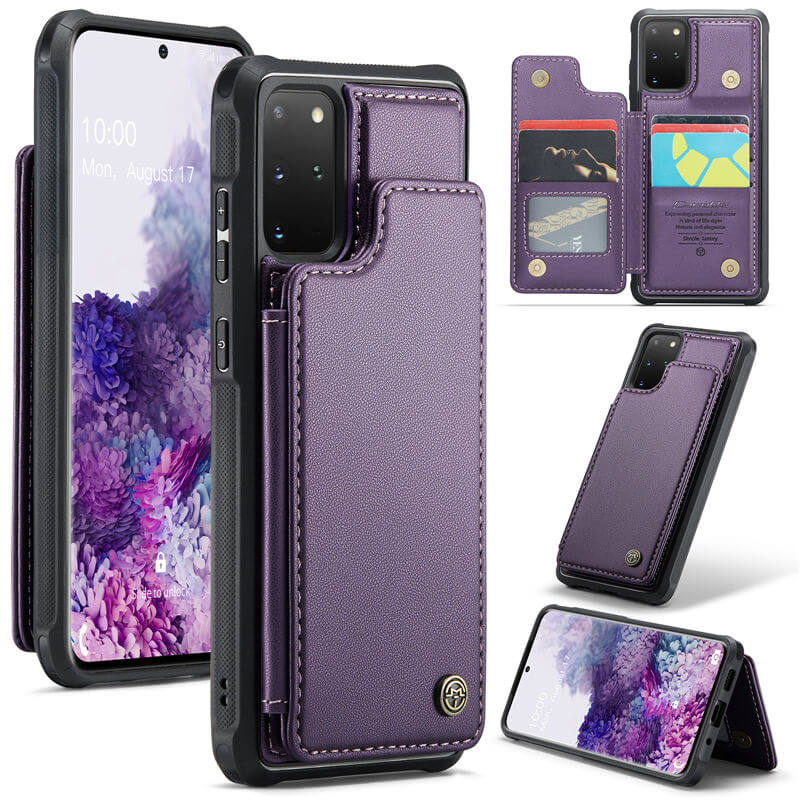 CaseMe Samsung Galaxy S20 Plus RFID Blocking Card Holder Case