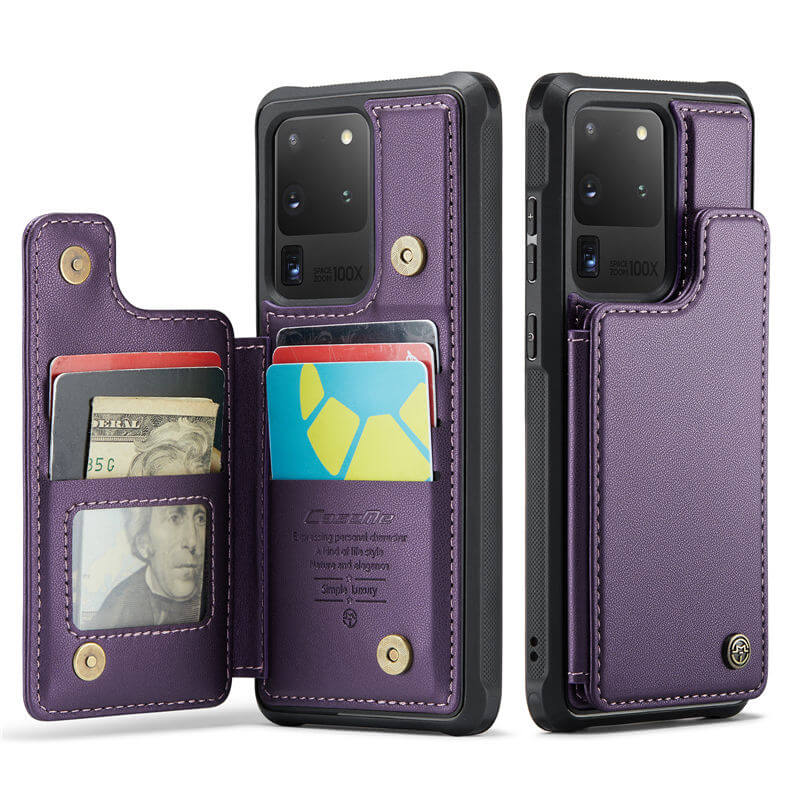 CaseMe Samsung Galaxy S20 Ultra RFID Blocking Card Holder Case - Image 11