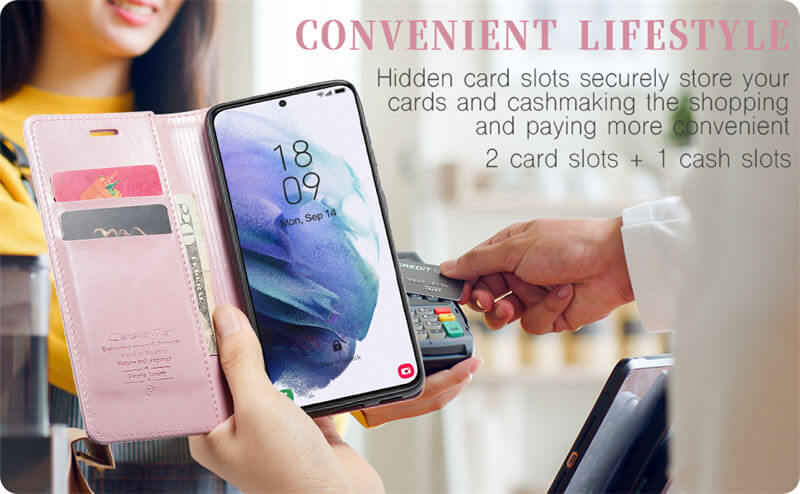 CaseMe Samsung Galaxy S21 Wallet Case