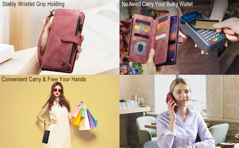 CaseMe Samsung Galaxy S22 Plus Wallet Case