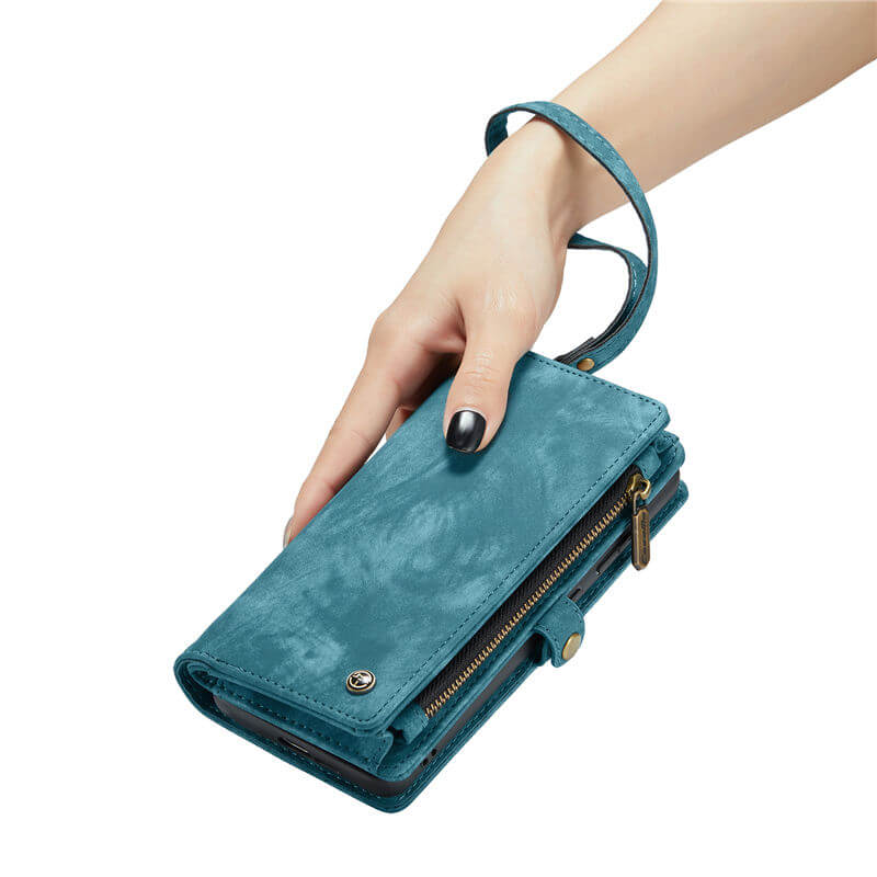 CaseMe Samsung Galaxy S24 Plus Wallet Case with Wrist Strap - Image 9
