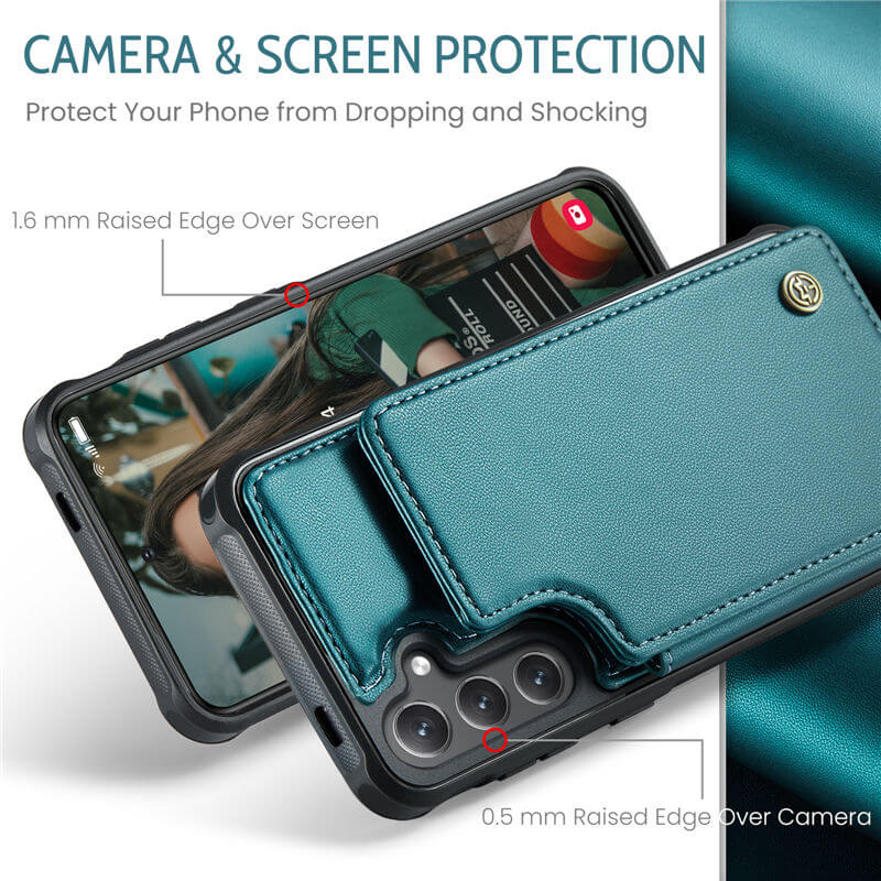 CaseMe Samsung Galaxy S24 RFID Blocking Card Holder Case - Image 6