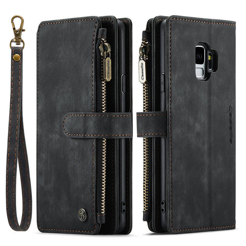 CaseMe Samsung Galaxy S9 Wallet kickstand Case with Wrist Strap - Image 10