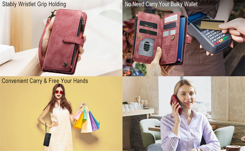 CaseMe Samsung Galaxy S9 Wallet Case