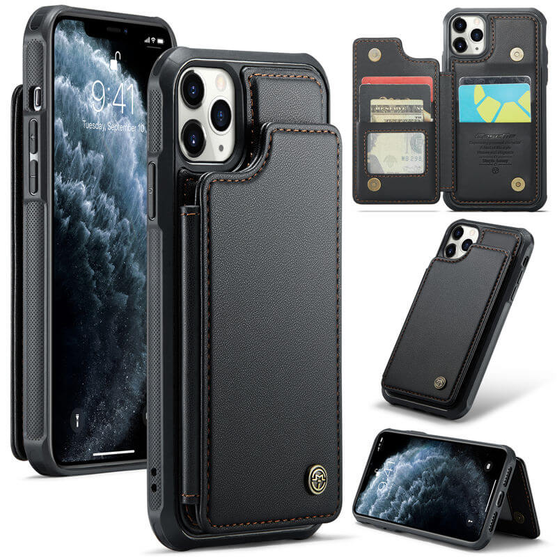 CaseMe iPhone 11 Pro RFID Blocking Card Holder Case