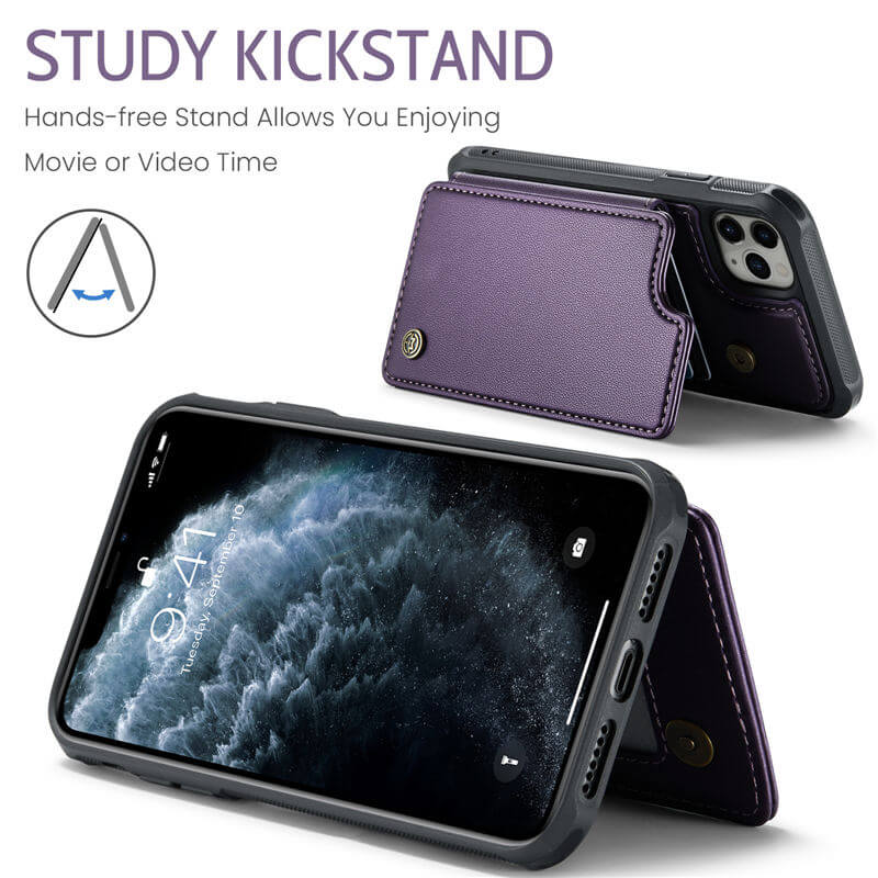 CaseMe iPhone 11 Pro RFID Blocking Card Holder Case - Image 5
