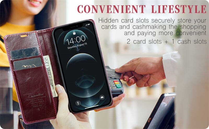 CaseMe iPhone 12/12 Pro Wallet Case