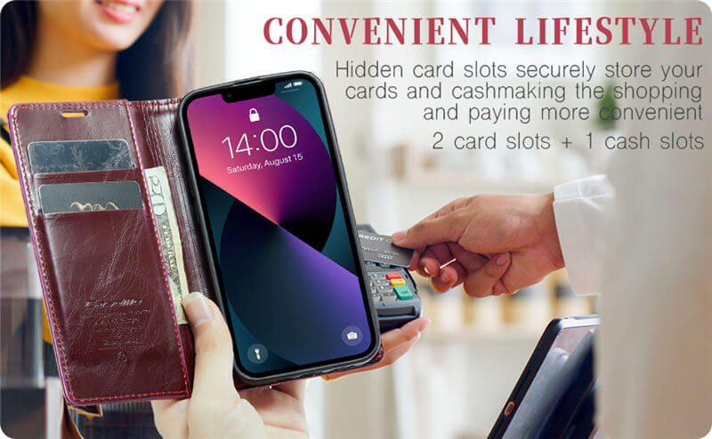 CaseMe iPhone 13 Wallet Case
