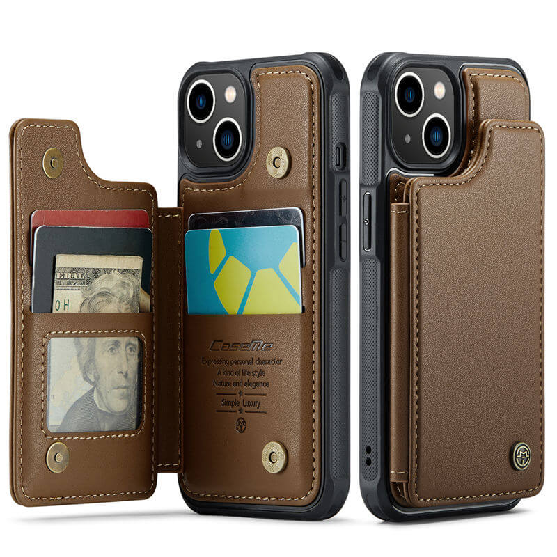 CaseMe iPhone 14 RFID Blocking Card Holder Case - Image 11