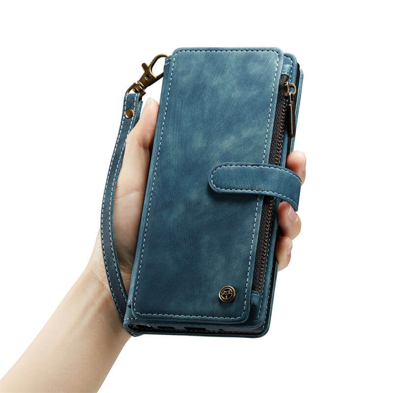 CaseMe iPhone 7/8/SE 2020/SE 2022 Wallet kickstand Case with Wrist Strap - Image 12