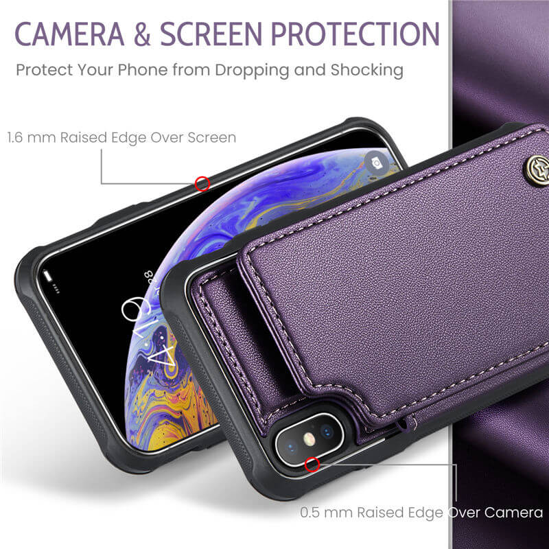 CaseMe iPhone XS Max RFID Blocking Card Holder Case - Image 8