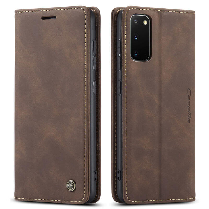 CaseMe Samsung Galaxy S20 Plus Wallet Suede Leather Case - Image 11