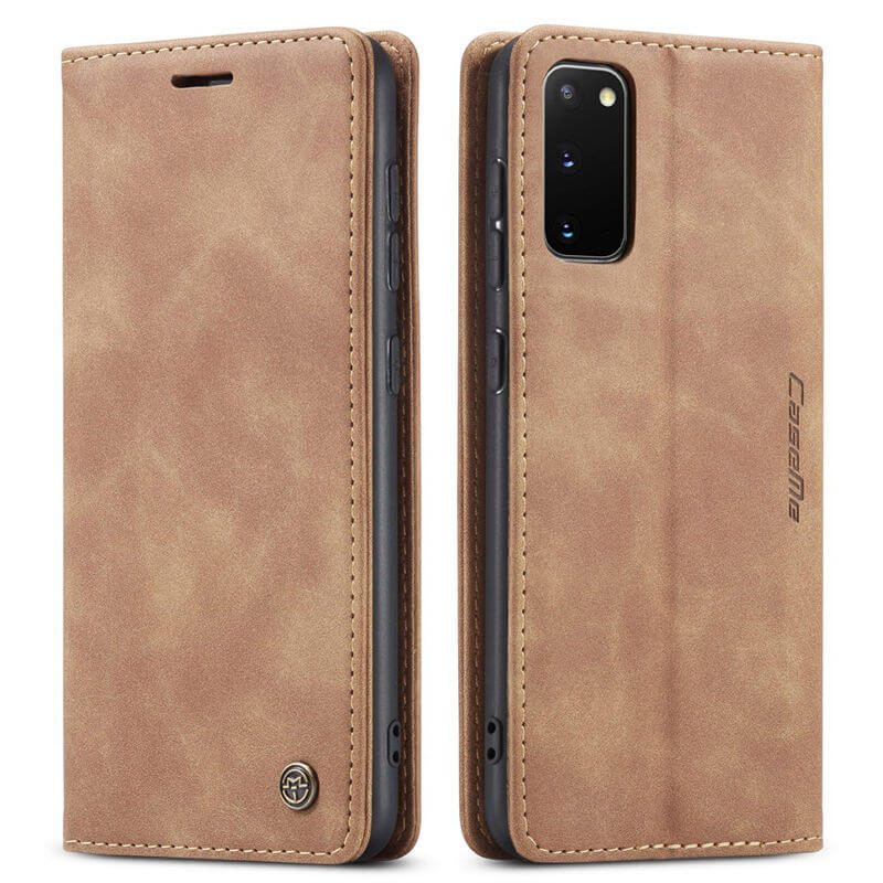 CaseMe Samsung Galaxy S20 Wallet Suede Leather Case - Image 11