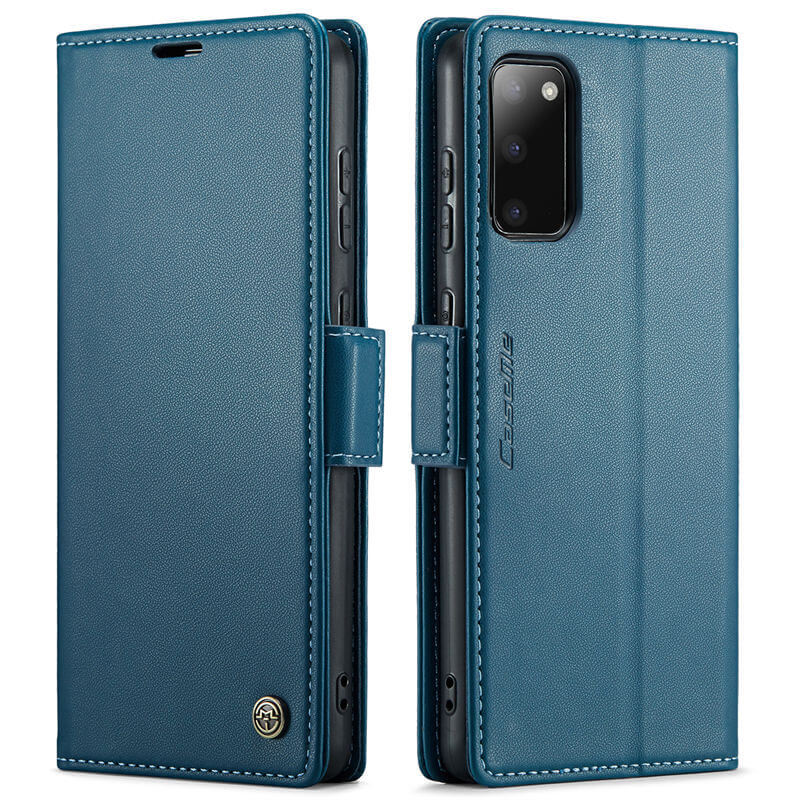 CaseMe Samsung Galaxy S20 Wallet RFID Blocking Magnetic Buckle Case - Image 12
