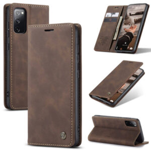 CaseMe Samsung Galaxy S20 FE Wallet Suede Leather Case