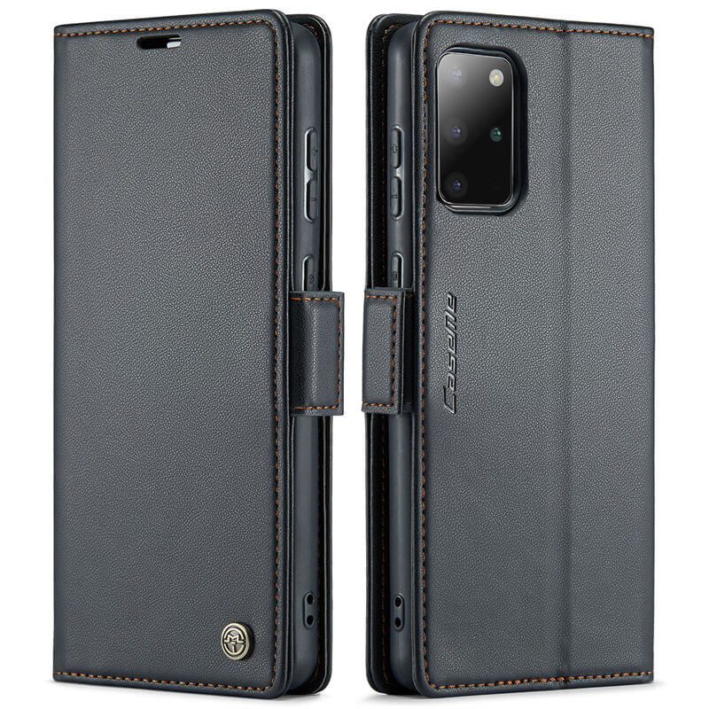 CaseMe Samsung Galaxy S20 Plus Wallet RFID Blocking Magnetic Buckle Case - Image 12