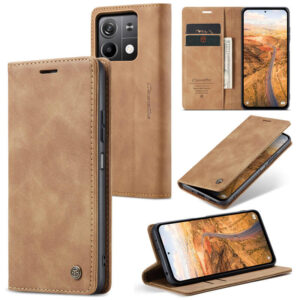 CaseMe Xiaomi Redmi Note 13 5G Wallet Suede Leather Case