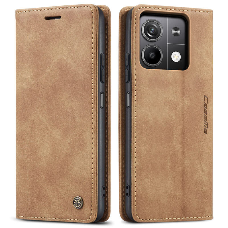 CaseMe Xiaomi Redmi Note 13 5G Wallet Suede Leather Case - Image 12