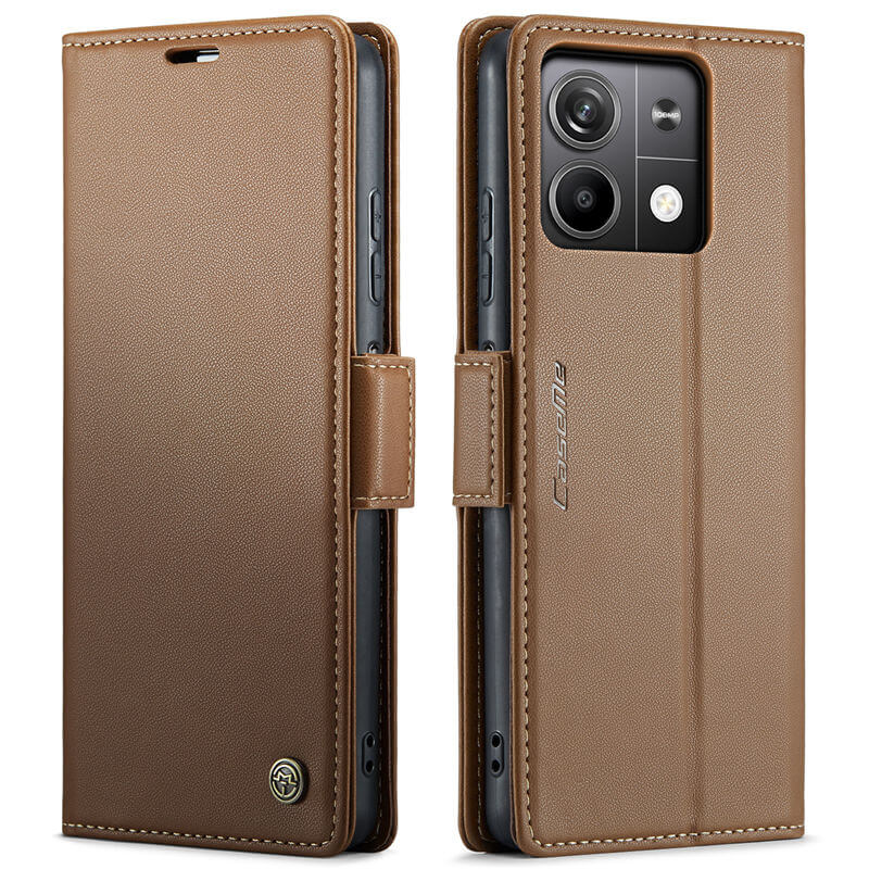 CaseMe Xiaomi Redmi Note 13 5G Wallet RFID Blocking Magnetic Buckle Case - Image 12