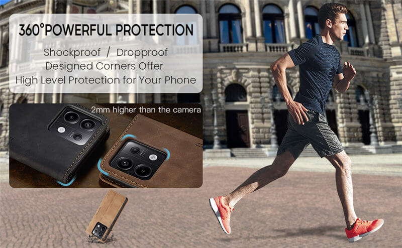 CaseMe Xiaomi Redmi Note 13 Pro 5G Wallet Case