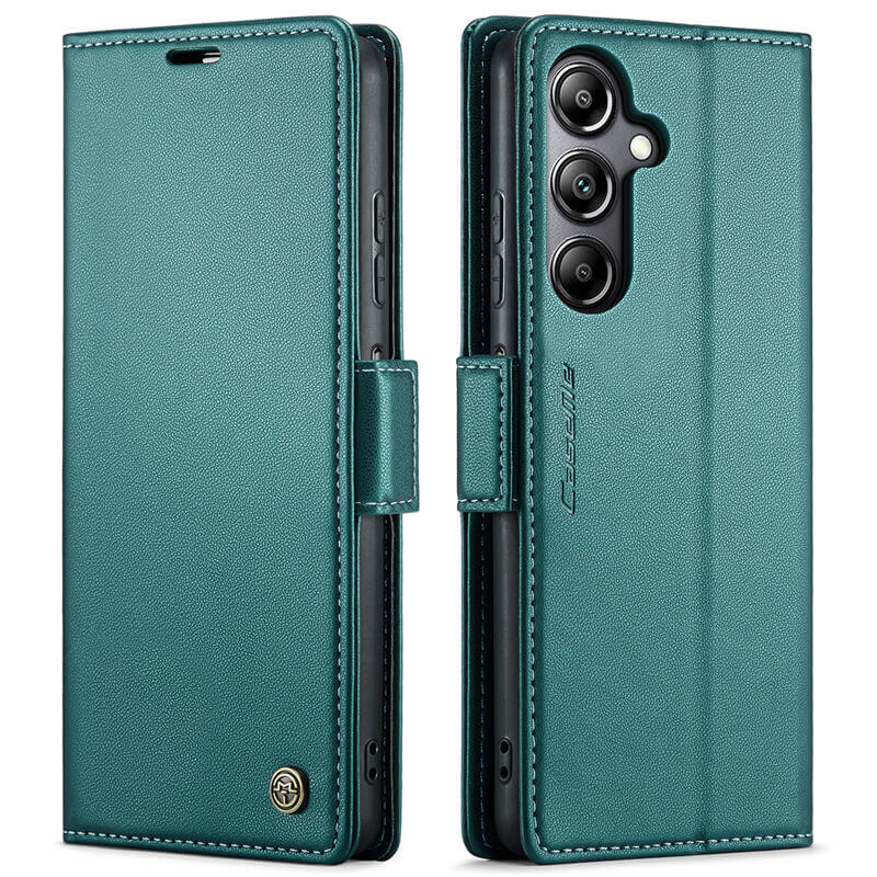 CaseMe Samsung Galaxy A05S Wallet RFID Blocking Magnetic Buckle Case - Image 12