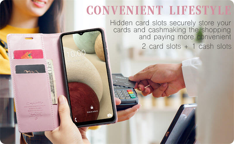 CaseMe Samsung Galaxy A12 Wallet Case