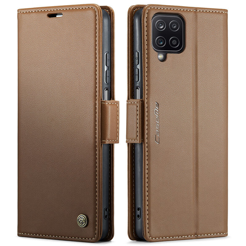 CaseMe Samsung Galaxy A12 5G Wallet RFID Blocking Magnetic Buckle Case - Image 12