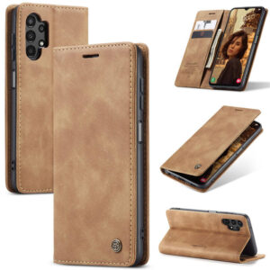 CaseMe Samsung Galaxy A13 Wallet Suede Leather Case