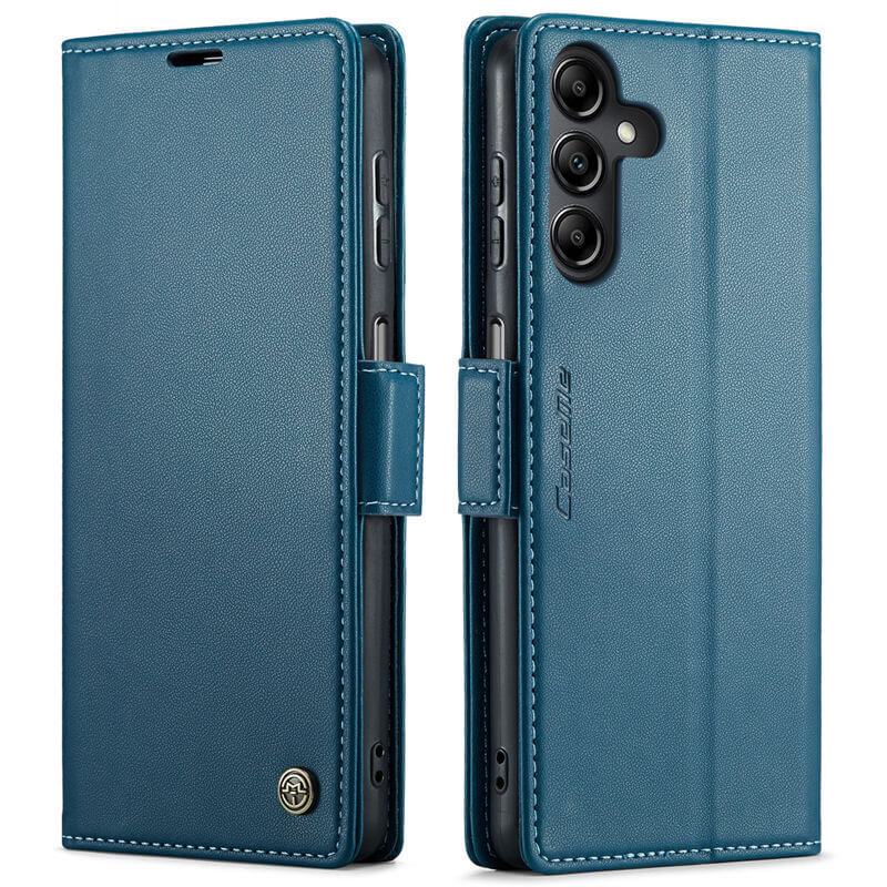 CaseMe Samsung Galaxy A14 Wallet RFID Blocking Magnetic Buckle Case - Image 12