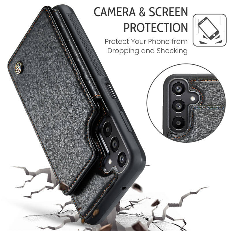 CaseMe Samsung Galaxy A15 RFID Blocking Card Holder Case - Image 9