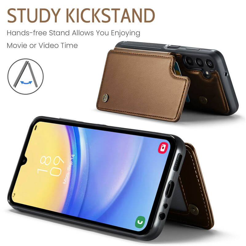 CaseMe Samsung Galaxy A15 RFID Blocking Card Holder Case - Image 5