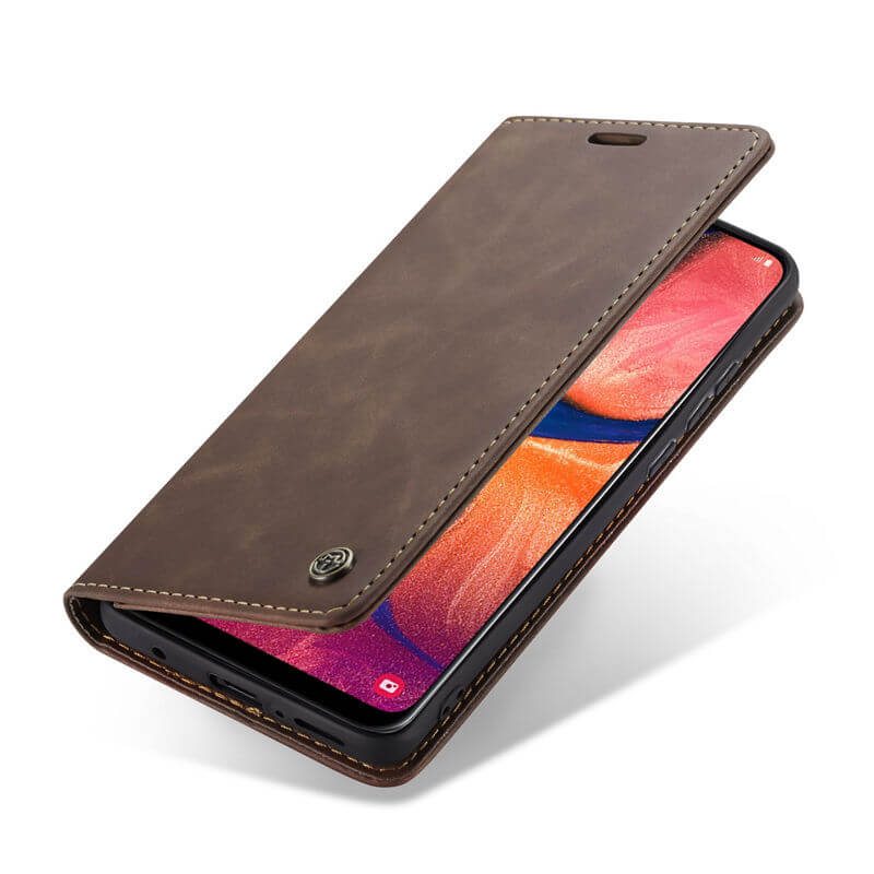 CaseMe Samsung Galaxy A20/A30 Wallet Suede Leather Case - Image 7