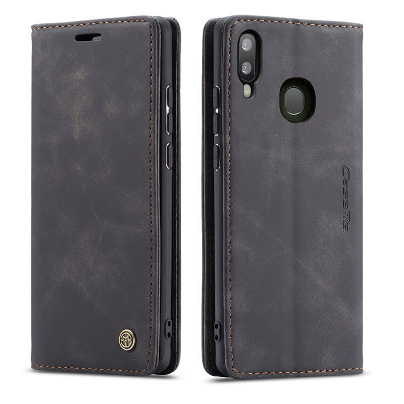 CaseMe Samsung Galaxy A20/A30 Wallet Suede Leather Case - Image 9