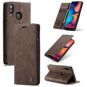 CaseMe Samsung Galaxy A20/A30 Wallet Suede Leather Case