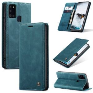 CaseMe Samsung Galaxy A21S Wallet Suede Leather Case