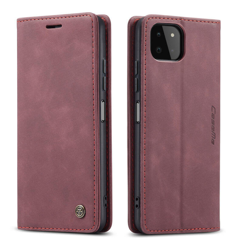 CaseMe Samsung Galaxy A22 5G Wallet Suede Leather Case - Image 10